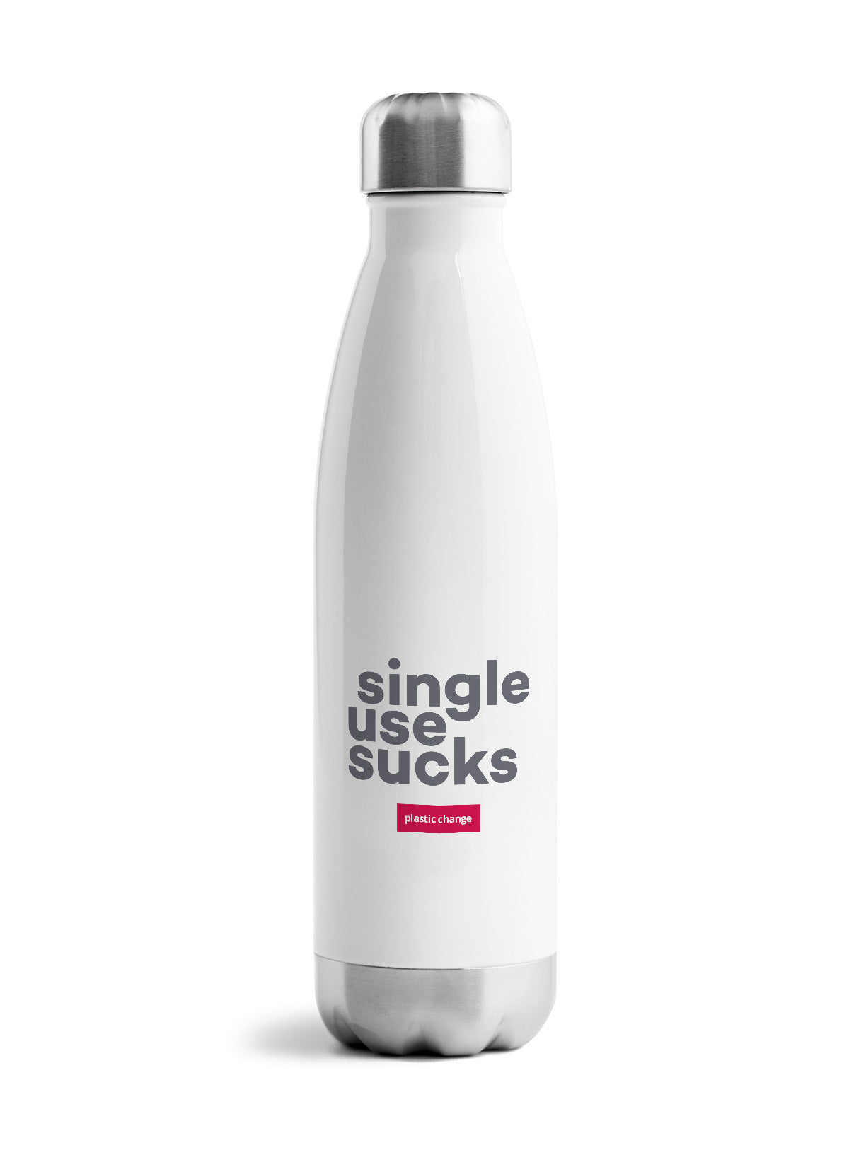 Trinkflasche "Plastic Change"