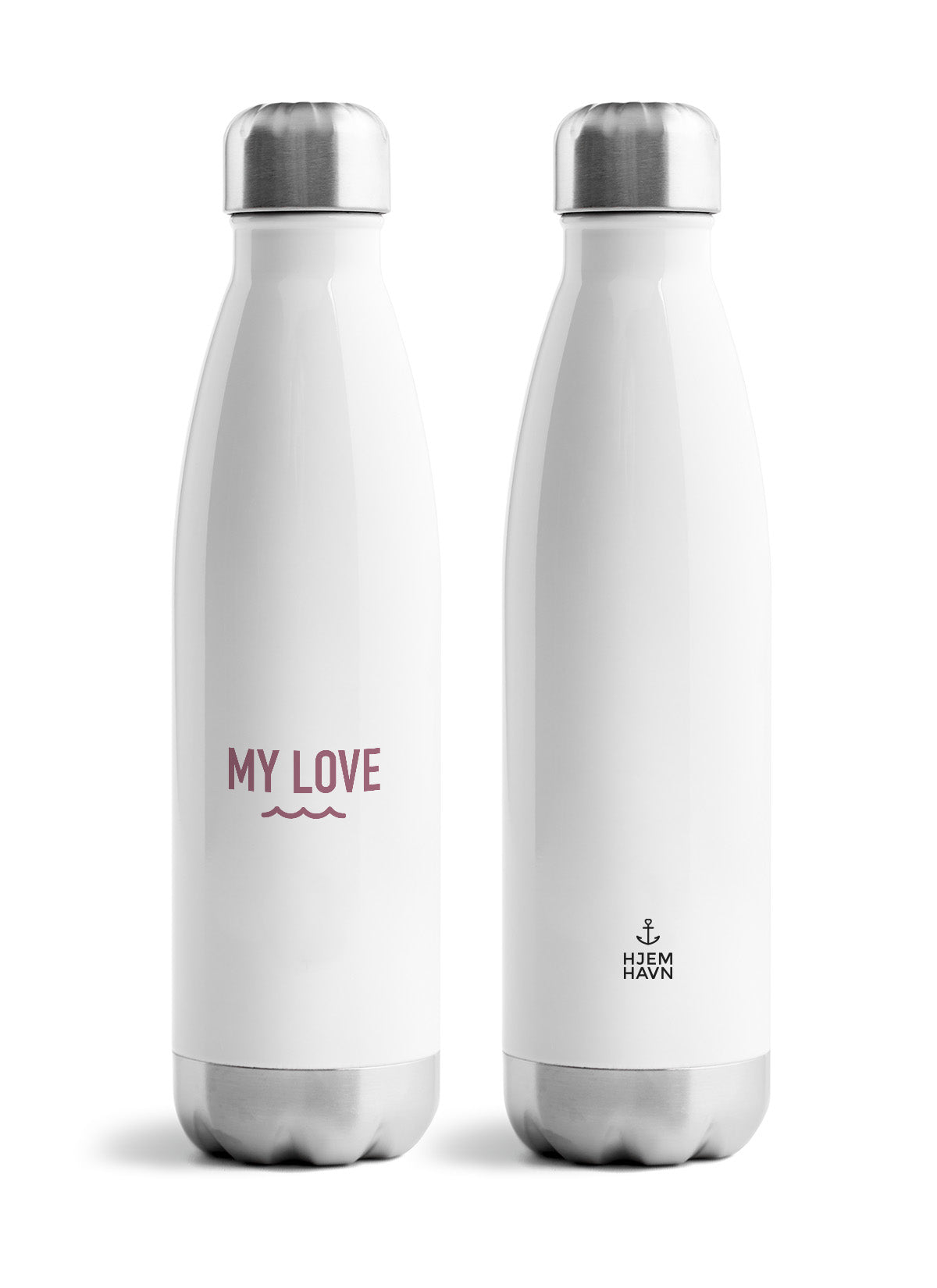 Thermosflasche mit Wunschname (Wave Edition)
