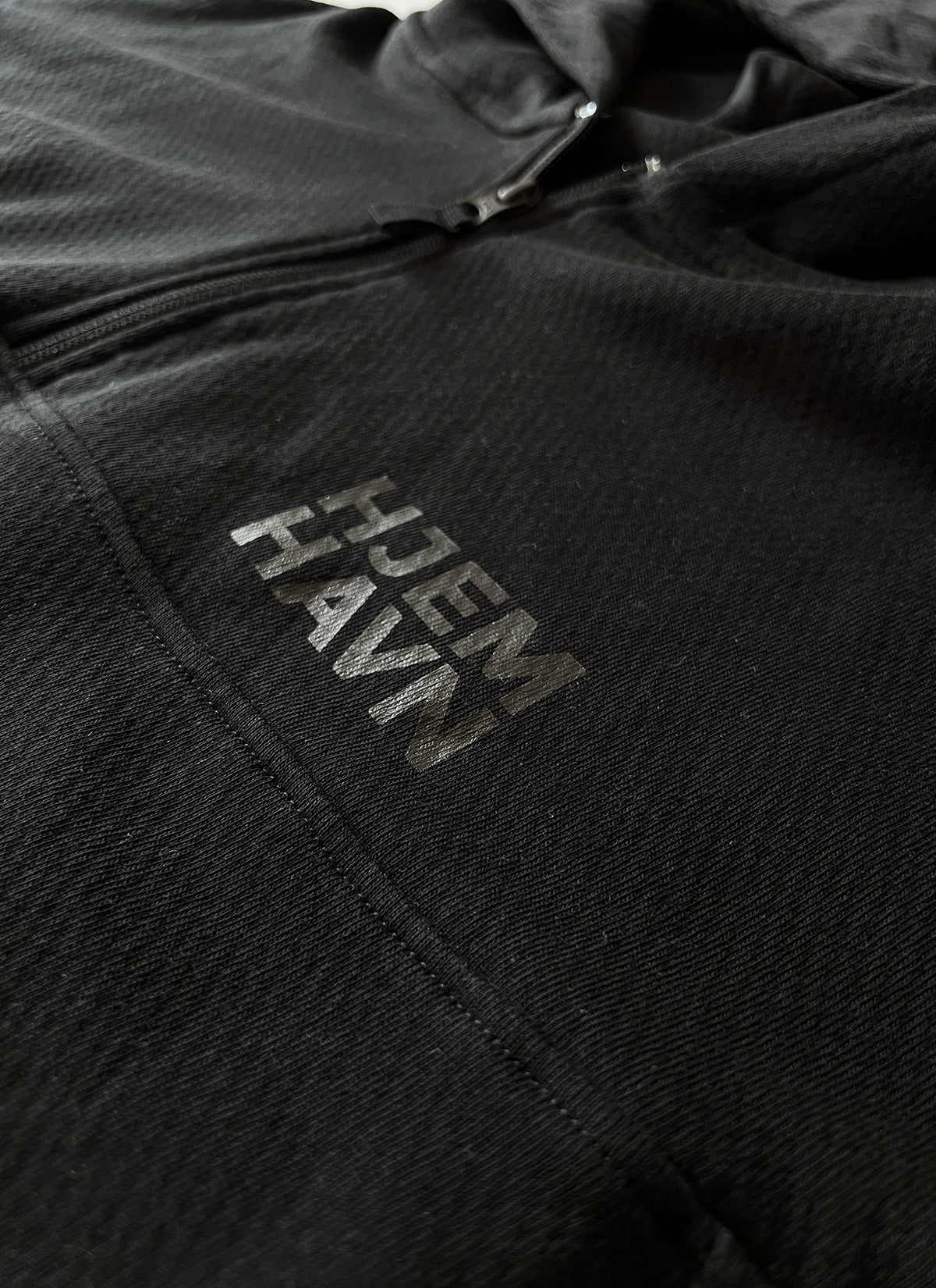 Wave Cotton Hoodie - Oversized