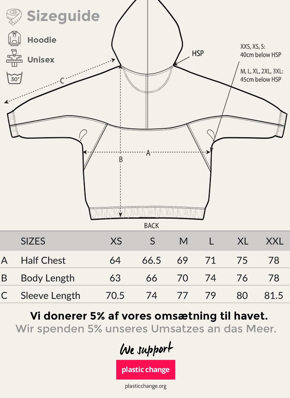 Wave Cotton Hoodie - Oversized